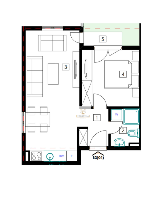 Invest in Your New Luxury One-Bedroom Apartment in Bečići