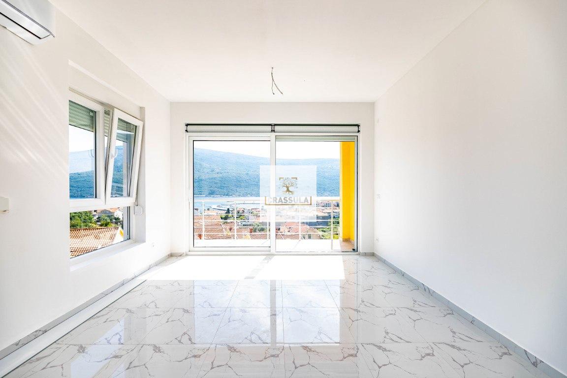 New Two-Bedroom Apartment for Sale in Djenovici - Sea View and Prime Location Near Porto Novi