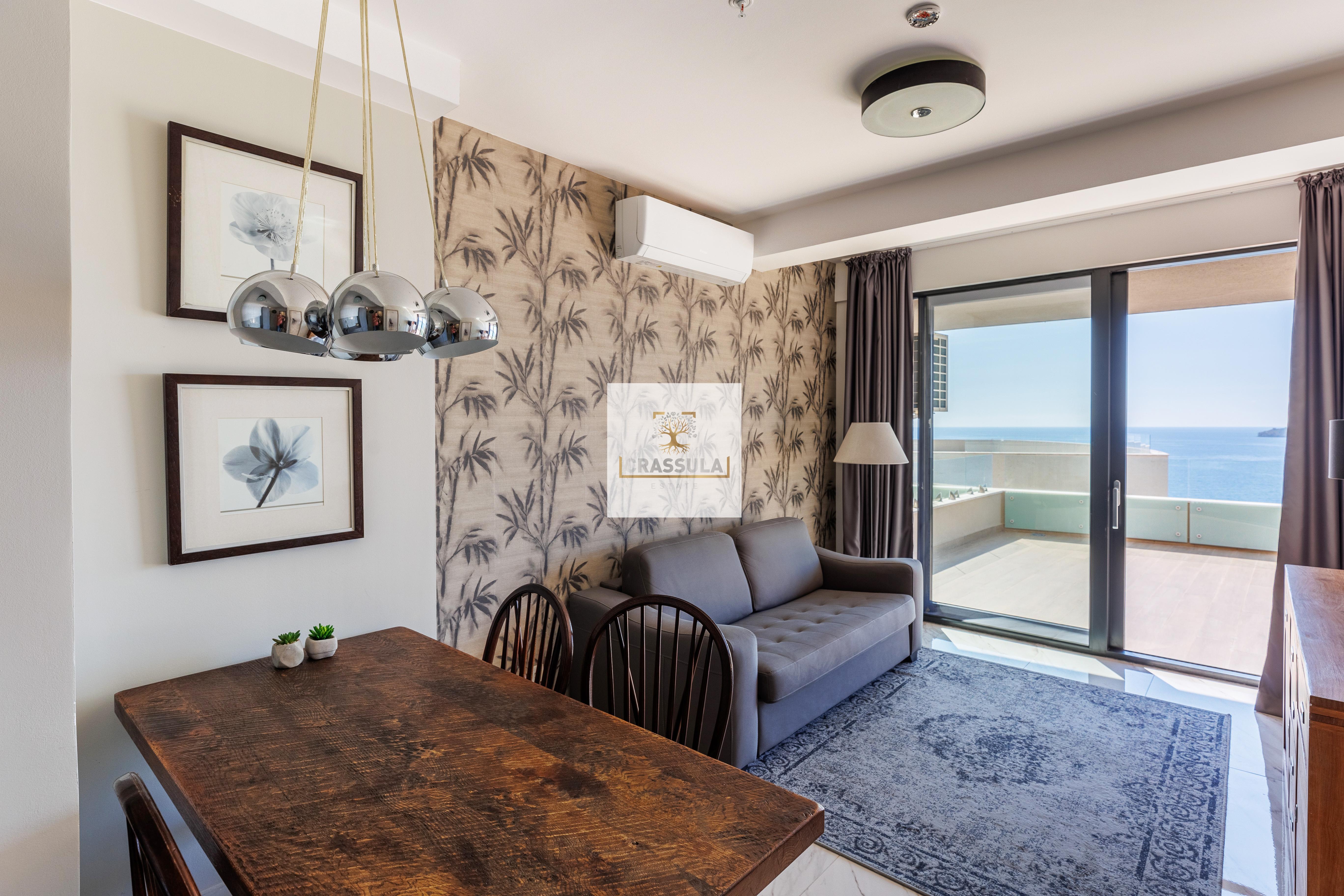 One-bedroom apartment with a stunning view, 20 meters from the sea, Rafailovići, Budva