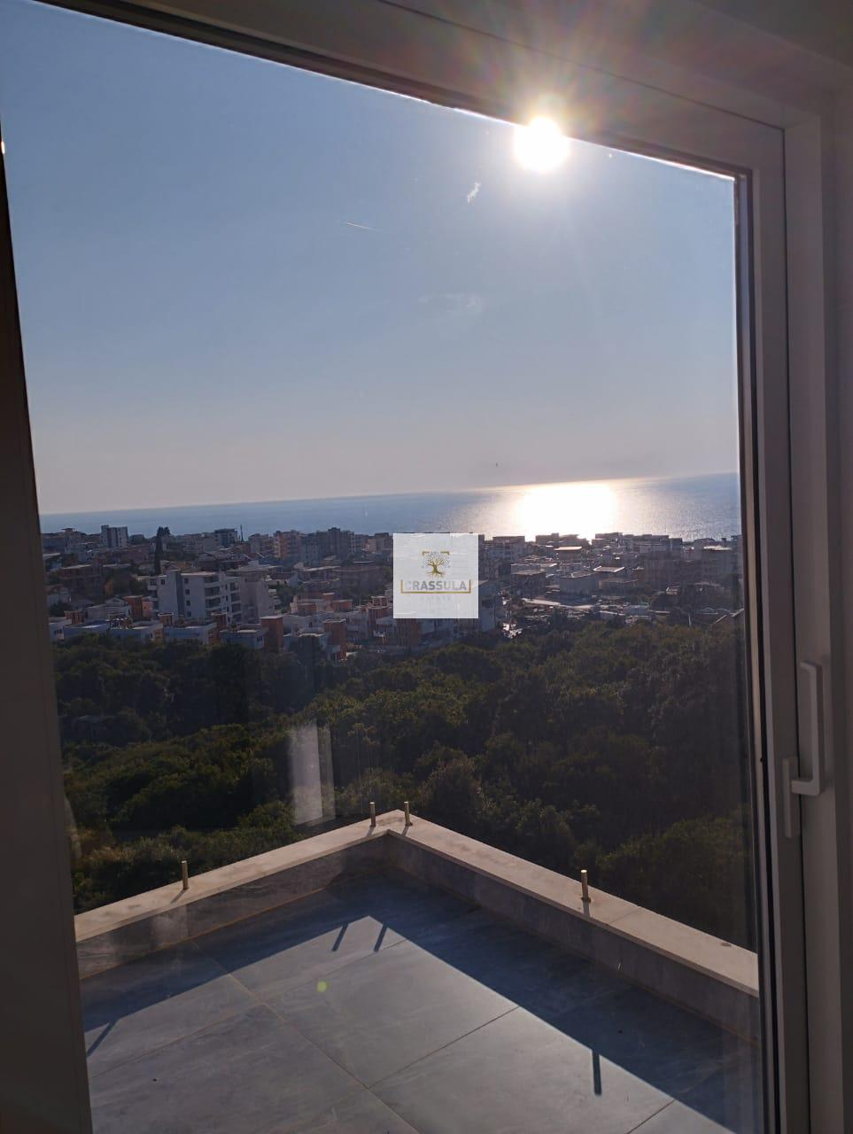 One-bedroom apartment with a sea view and terrace in Dobre Vode, Bar