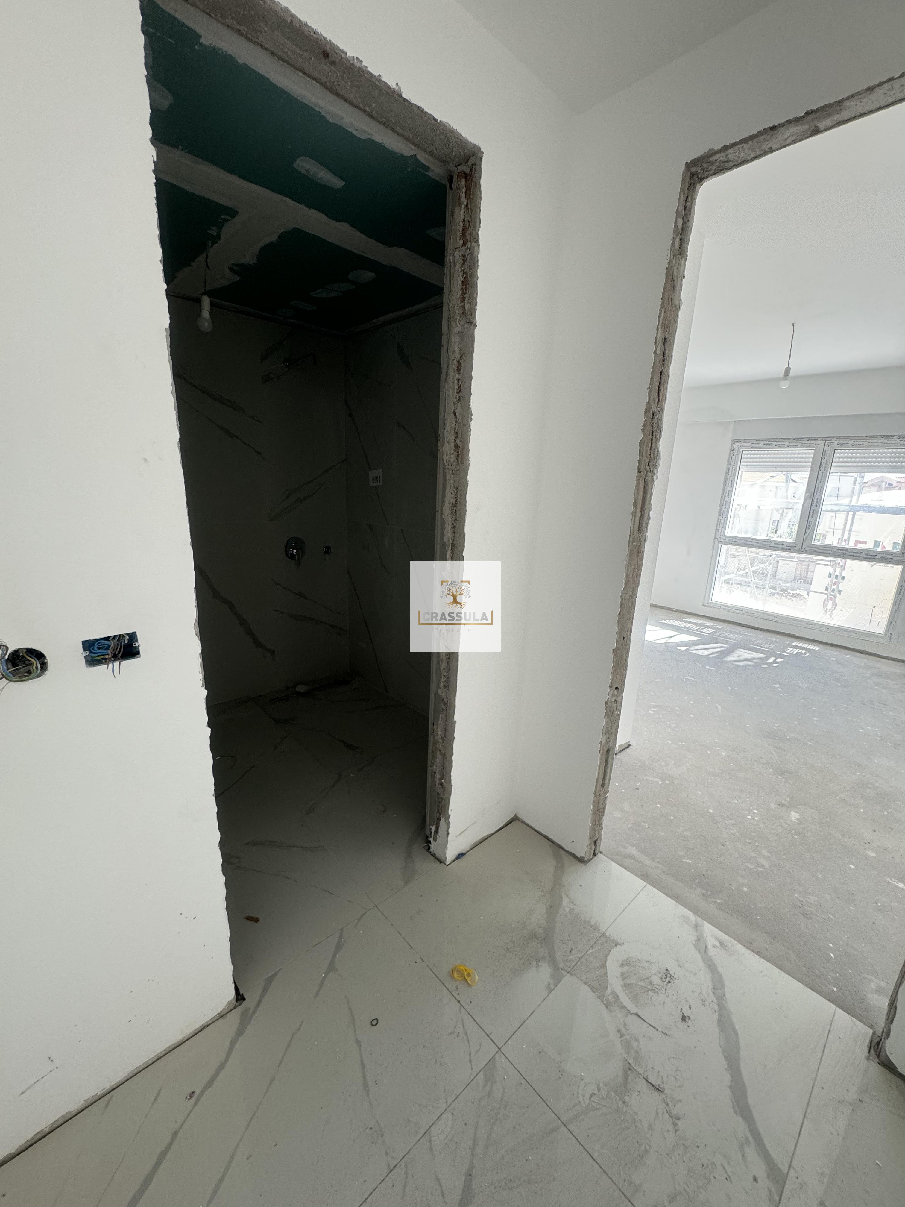 Newly built one-bedroom apartment with a terrace in Bar